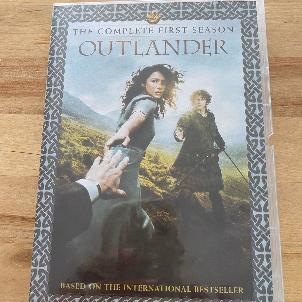 First 4 seasons of OUTLANDER. Sizzling series!